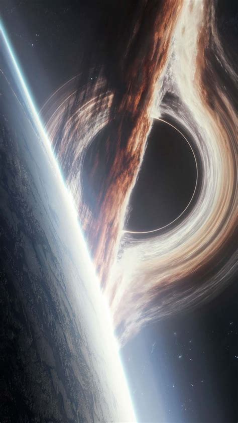 Blackhole Near Earth IPhone Wallpaper HD - IPhone Wallpapers : iPhone ...