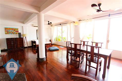 French Colonial 3 Bedroom Apartment For Rent on Riverside | Phnom Penh | Phnom Penh Real Estate