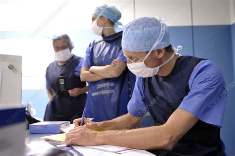 Surgical staff - Stock Image - C009/1635 - Science Photo Library