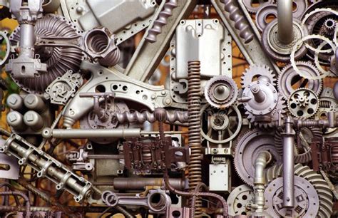 Machine parts and pieces stock photo. Image of components - 26883110