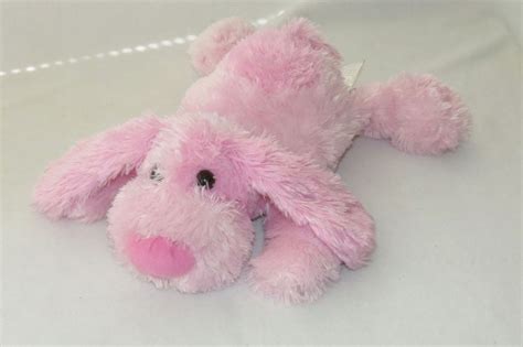 Wal-Mart Pink Puppy Dog Plush Shiny Floppy Stuffed Animal Spot Walmart ...