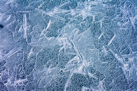 Natural Ice Surface Texture — Stock Photo #3423735