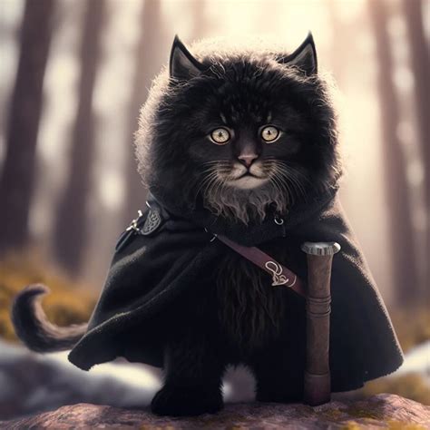 AI Artist Transforms Famous Characters Into Adorable Cat Portrait