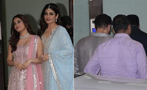 Salman Khan, Raveena-Rasha And Others At Arbaaz Khan's Wedding