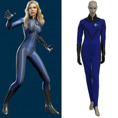 Fantastic Four Cosplay Costume | Invisible Woman Cosplay Costume ...