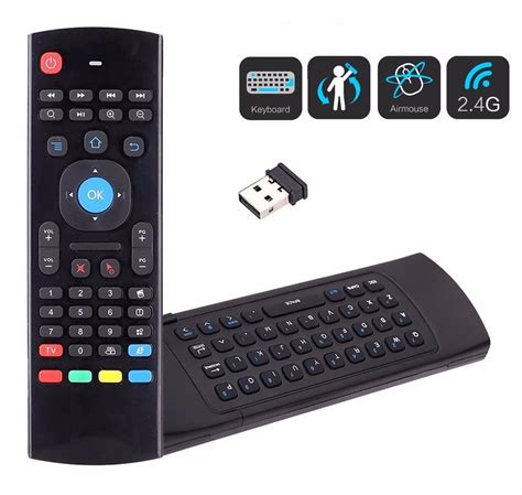 Control Air Fly Mouse C120 Teclado Integrado Android Pc 3en1 - $ 329.00 en Mercado Libre