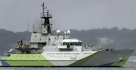 P282 HMS Severn River class Offshore Patrol Vessel RN