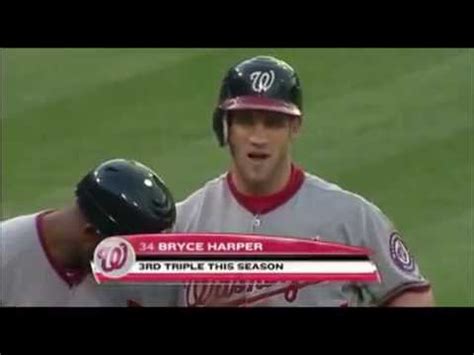 2012 Bryce Harper Rookie highlights - YouTube