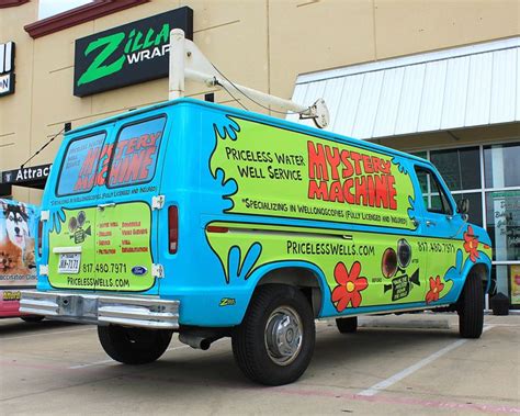 mystery machine car wrap - bruce-downen