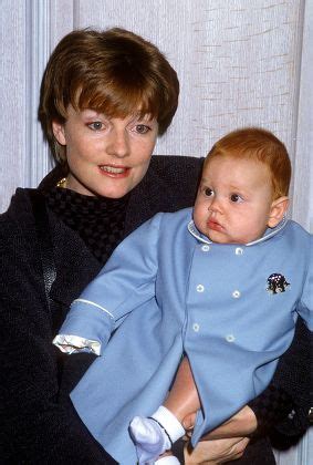 Lady Madeleine Lloyd Webber Her Son Editorial Stock Photo - Stock Image | Shutterstock