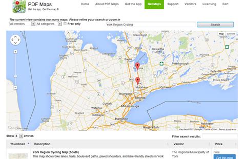 Shawn's Bicycle Adventures: York Region has a cycling map app