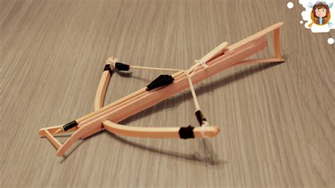 How to make a Mini Crossbow - YouTube