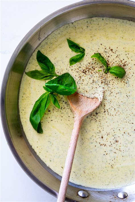 Creamy Basil Sauce | Keto Recipes