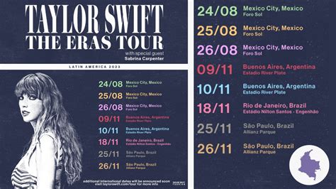 Taylor Swift: 3 conciertos en Latinoamérica - RQP