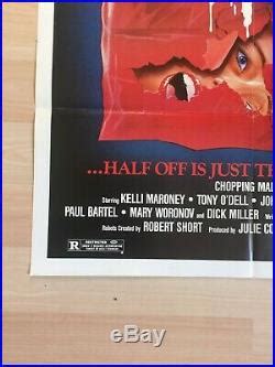 Chopping Mall Authentic Vintage One Sheet Movie Poster 27×41 | Vintage Movie Posters