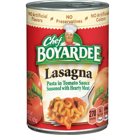 Chef Boyardee Lasagna - Shop Pantry Meals at H-E-B