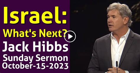 Watch Jack Hibbs Sunday Sermon - Israel: What's Next?