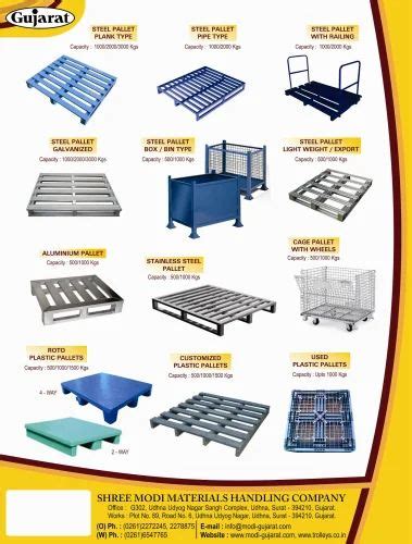 Metal Pallet - Metal Pallets, Manufacturer from Surat