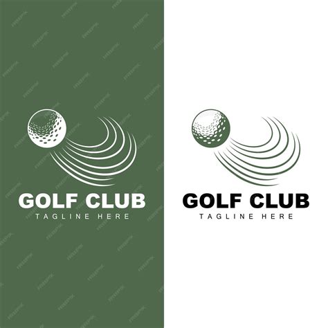 Premium Vector | Golf team sport logo design tournament illustration symbol template