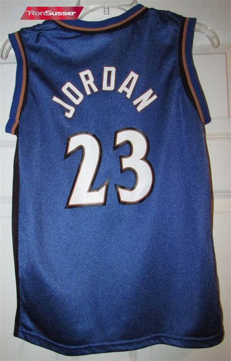 NBA Washington Wizards Michael Jordan Jersey #23 Sz Youth Med (10-12) by Champion – RonSusser.com