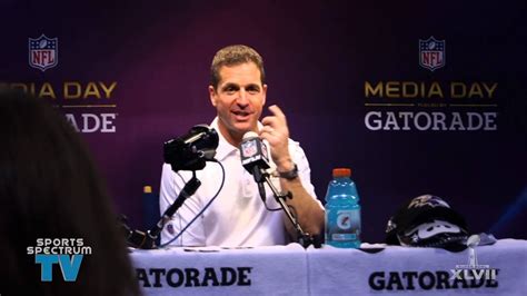 John Harbaugh - Super Bowl XLVII Media Day - YouTube