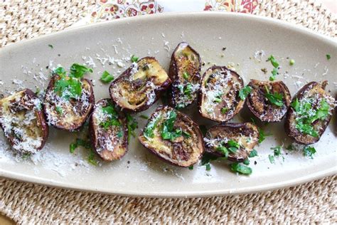 Roasted Baby Eggplant with Parmesan – Homemade Italian Cooking