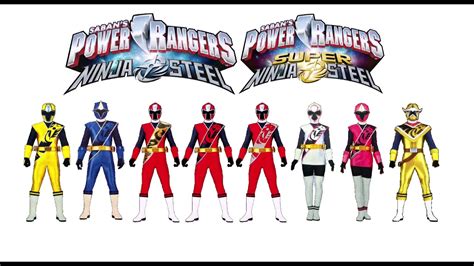 Power Rangers Ninja Steel And Super Ninja Steel Theme Song - YouTube