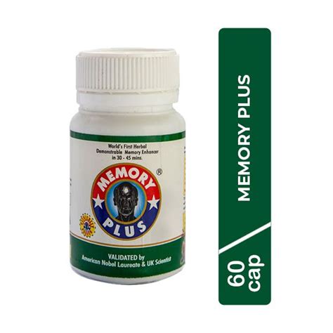 Buy Memory Plus Capsules 60's Online at Best Price - Speciality Medicines