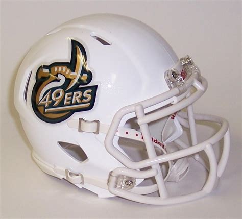 Signed Speed Riddell Mini Helmet - UNC Charlotte