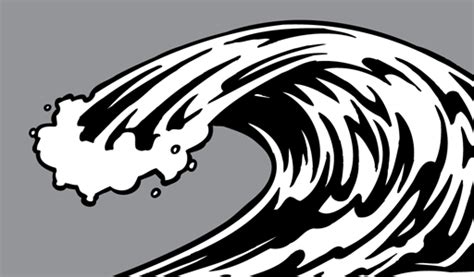 Free Waves Clipart Black And White, Download Free Waves Clipart Black ...