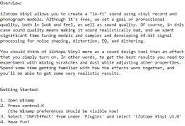 Download iZotope Vinyl for Windows 11, 10, 7, 8/8.1 (64 bit/32 bit)