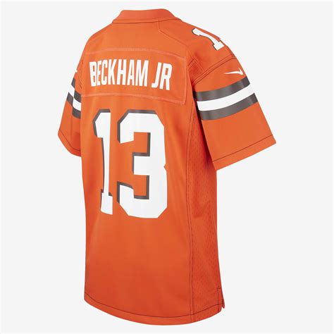 NFL Cleveland Browns (Odell Beckham Jr.) Older Kids' Game Jersey. Nike SE