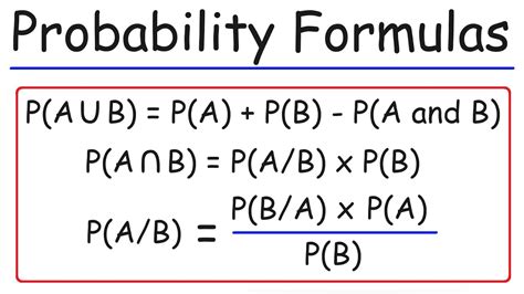 Probability Formulas, Symbols & Notations - Marginal, Joint, & Conditional Probabilities - YouTube