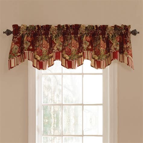 Interior: Curtains For Bay Windows With Waverly Valances | Valance ...