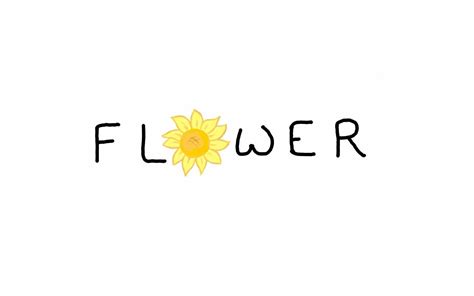 word art : flower | Word drawings, Word art, Pet logo design