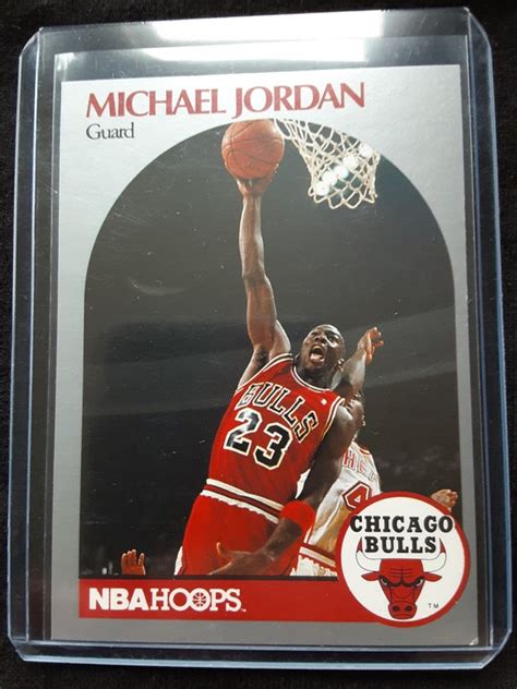 1990 NBA Hoops Michael Jordan Basketball Card / Card 65 - Etsy