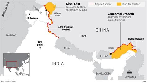 China's moves to assert control along disputed border risk further tensions with India