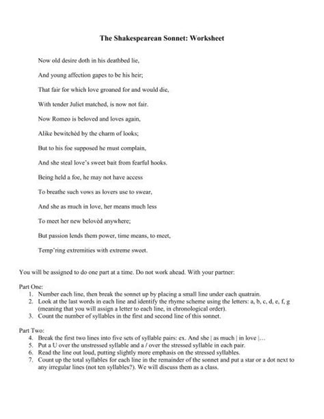 14 line sonnet examples by students - guaibudddown