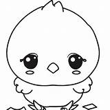Cute Chick Coloring Page · Creative Fabrica sketch template