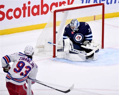 Mika Zibanejad scores in overtime as Rangers beat Jets