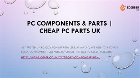 PC Components - Cheap PC Parts | Buy Online at B2B Ejobber by ...