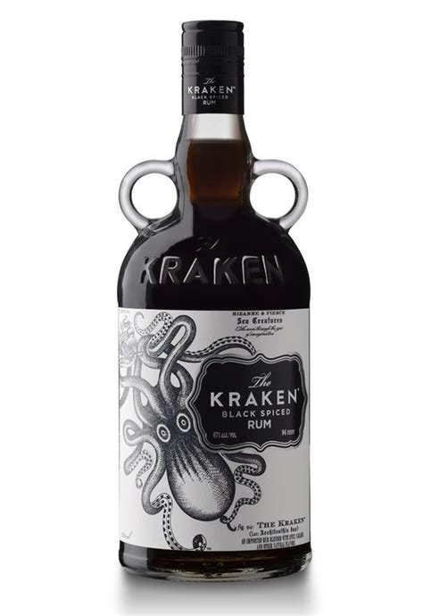 Print Revival: Kraken Rum Bottle Label