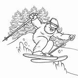 Ski Resort Coloring Page Stock Illustrations – 20  sketch template