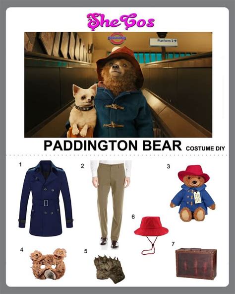 How To Get Your Paddington Bear Costume For Halloween | SheCos Blog