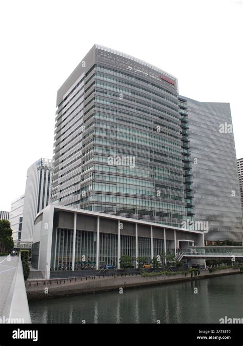 Nissan Motor Corporation Global Headquarters in Yokohama, Japan Stock ...