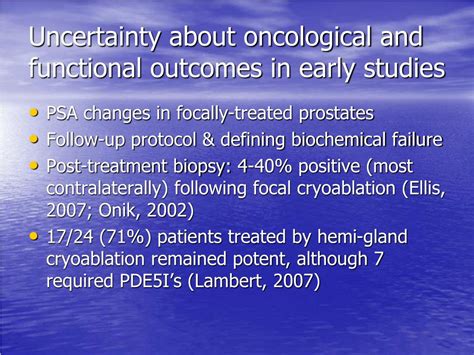 PPT - Focal Therapy for localised prostate cancer: con PowerPoint ...