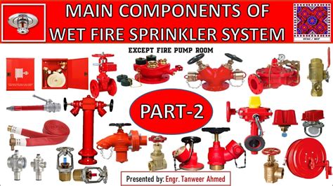 Main Components of Fire Sprinkler System Part-2 | Except Pump Room | in ...