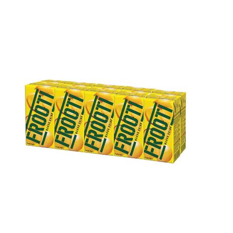 Frooti Tetra, No Preservatives, 160 Ml (Pack of 10) Mixed Fruit ...