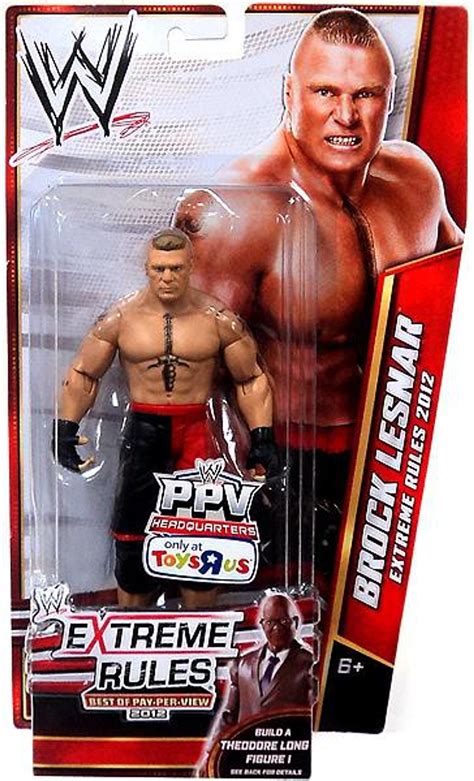 WWE Wrestling Best of PPV 2012 Brock Lesnar Exclusive Action Figure ...