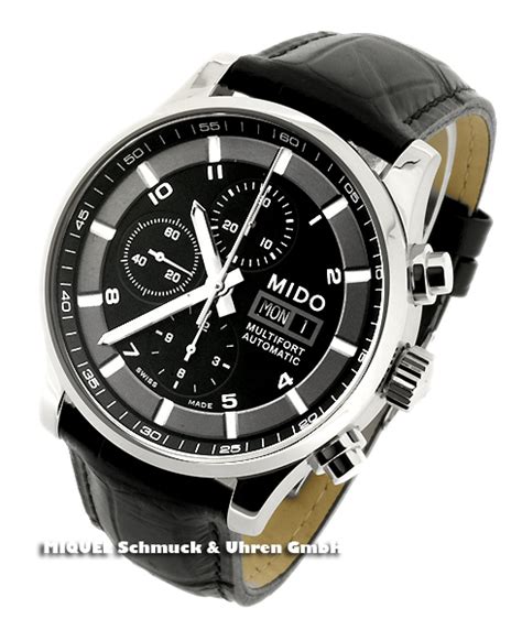 Mido Multifort Chronograph Automatik